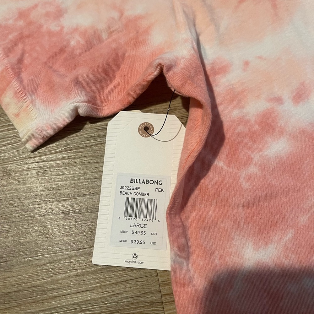 🌴🌼BILLABONG BEACH COMBER 1973 RETRO TIE DYE T SHIRT TEE TOP 🌼🌴 - Picture 7 of 8